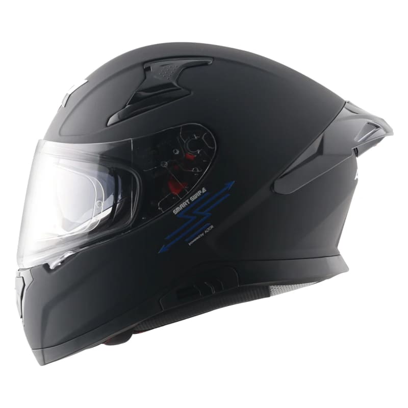 SMK Twister Matte Anthracite Full Face Helmet