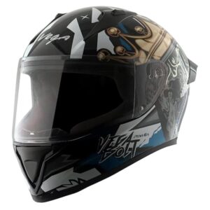 Vega Bolt Custom Crest Full Face Helmet