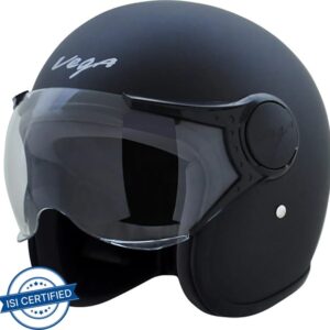 Vega Verve Cruiser Half Helmet with Sun Peak