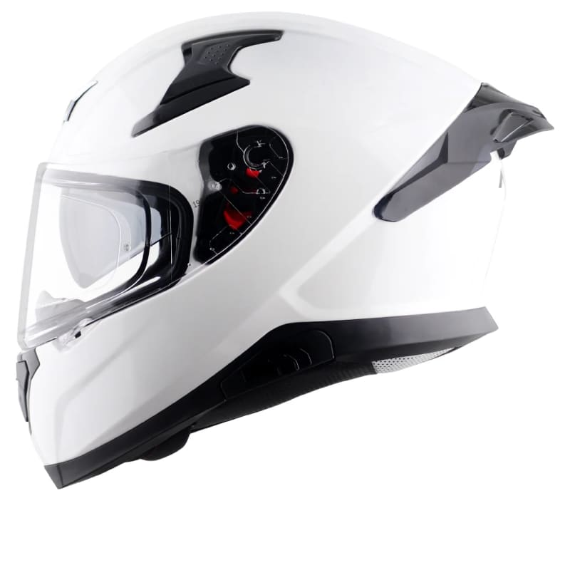 SMK Titan Pearl White Full Face Helmet