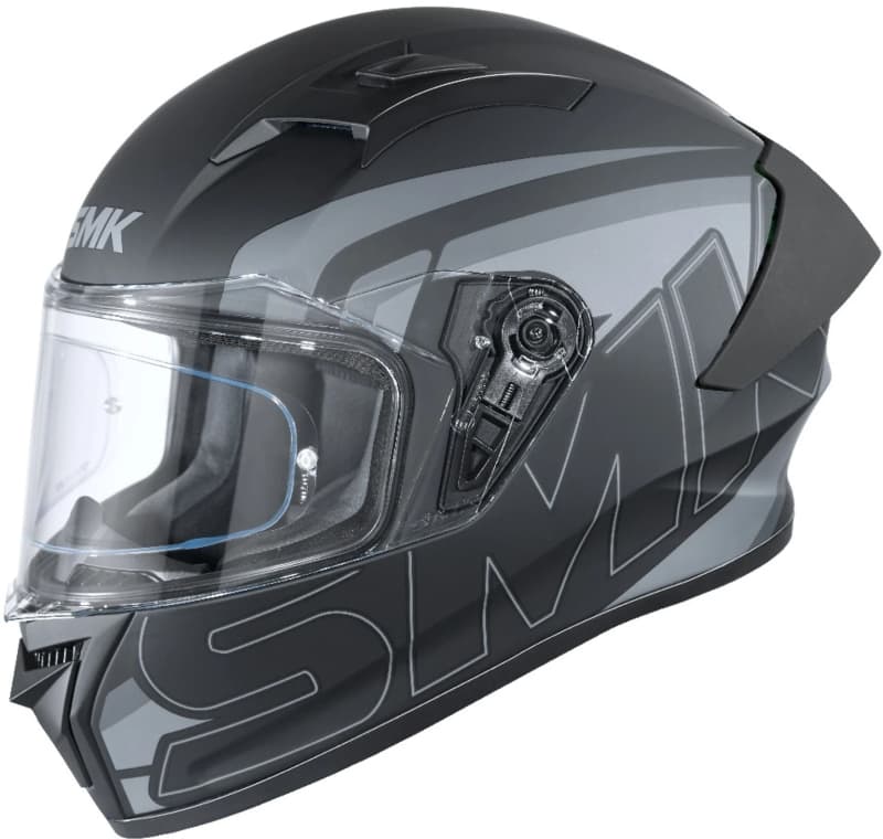 SMK Cooper Monochrome Open Face Helmet